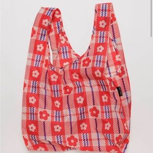 NWT BAGGU x Sandy Liang NEW Standard Baggu Flower Market Plaid Bag
